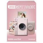 Fujifilm Instax Mini Evo Limited Edition Instant Camera Christmas Gift Pack 2025 - Pink