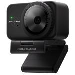 Hollyland Lyra UHD 4K Webcam (Black) 1/1.5" CMOS Sensor  4K30 Video48 kHz/24-Bit Hi-Fi AudioAI Tracking & Auto FramingIntelligent Noise Cancellation