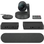 Logitech Rally 4K PTZ Modular Video Conference System FoV 90° - 15x Zoom - Microphone Range up to 7m