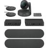 Logitech Rally Plus 4K PTZ Modular Video Conference System FoV 90&deg; - 15x Zoom - Microphone Range up to 12m