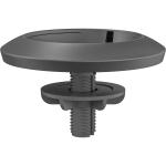 Logitech Rally Mic Pod Mount Grommet Hole Diameter: 25 - 65 mm, Graphite - Anchors Mic Pod to a table or ceiling - Compatible with - Rally - Rally Bar - Rally Bar Mini