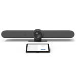 Logitech Rally Bar + TAP IP 4K PTZ All-in-one Conference Video Bar MTR on Android FoV 120° - 4x Zoom - Microphone Range up to 7m