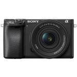 Sony Alpha A6400 Mirrorless Camera with 16-50mm Lens 24.2MP APS-C Exmor CMOS Sensor - 3.0" 921.6k-Dot Tilting LCD - Built-in WiFi with NFC Support - UHD 4K30 & 1080p120 Recording