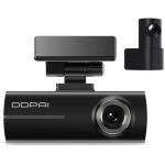 DDPai N1 Dual Dash Cam Front 1296P  + Rear 1080P - 30fps - Loop Recording - External Support up to 256GB microSD card