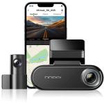 DDPai N5 DUAL Dash Cam - Front & Rear 2160P + 1080P Built-in 32G eMMC - Voice Control - ADAS - 5G WiFi - GPS G-Sensor with APP Control - Night Vision - Support 512GB TF Card