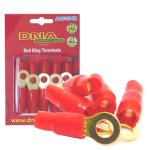 DNA AAC104R 4 AWG RING TERMINAL RED (10 PACK)
