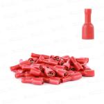 DNA WCI073 RED SPADE CRIMP TERMINALS 6.4MM - PACK OF 100