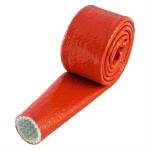 HEATSHIELD FIRE SHIELD SLEEVING RED - 1" X 1M