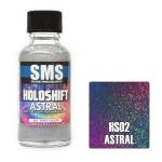 SMS HS02 AIR BRUSH PAINT 30ML HOLOSHIFT ASTRAL VIOLET/BLUE/HOLO ACRYLIC LACQUER SCALE MODELLERSSUPPLY