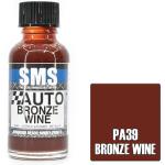 SMS PA39 AIR BRUSH PAINT 30ML BRONZE WINE ACRYLIC LACQUER SCALE MODELLERS SUPPLY