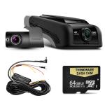 THINKWARE U1000D64 4K UHD FRONT & 1080P HD REAR CAM KIT
