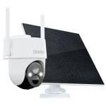 Uniden APPCAM SOLO X2K 4G PT Wire Free 4G Cellular Outdoor 2K Pan & Tilt Spotlight Camera With Solar Panel