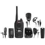 Uniden XTRAK50-O SINGLE PACK 5W UHF-CB Orange Handheld, Commercial Chasis, Waterproof,withAccessories