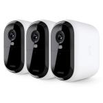 Arlo Essential XL 2K Outdoor Wire-Free Camera (2nd Gen) - 3 Pack 130° Field of View / Integrated Spotlight / 4X Extended Battery Life