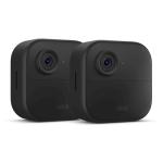 Blink Outdoor 4 Camera - Black - 2 pack - HD 1080p - Wire Free - IP65 weather resistant - Two Way Audio - Blink Sync Module included