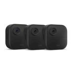 Blink Outdoor 4 Camera - Black - 3 pack - HD 1080p - Wire Free - IP65 weather resistant - Two Way Audio - Blink Sync Module included