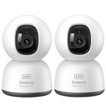 Baseus Security P1 Lite 3MP/2K Indoor PT Wireless Camera - 2 Pack FOV102° / AI Human detection / Digital Zoom x 8 / Adapter Not Included