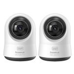 Baseus Security P1 Pro 5MP/3K Indoor PT Camera - 2Pack Human/Zone/Baby Cry detection / FOV108° (Adapter Not Included)