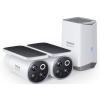 Baseus Security S1 Pro 5MP/3K Outdoor Dual Lens Wire-Free Solar Camera kit -2 Pack 13500 mAh / Two-way Audio / Expandable Local storage up to 16TB / ExpertPick