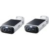 Baseus Security S1 Lite 3M/2K Outdoor Wire-Free Solar Camera - 2 Pack 5200mAh  / FOV:135&deg; / AI Function: Human / Motion detection