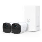 Eufy eufyCam 2 Pro 2K Outdoor Wire-Free Security Camera Kit - 2 Pack Up to 365 Day Battery Life / Local Storage / No Monthly Fee