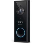 Eufy S220 2K Outdoor Wire-Free Video Doorbell - Add-on 6500mAh Battery - Enhanced Human Detection - Required to Work with Homebase
