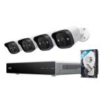 Eufy Security E40 8MP/4K 8 Channel NVR Security System with 2TB Storage Includes 4x Bullet PoE Cam E40 / Support Up to 16TB Storage