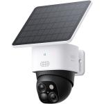 Eufy Security SoloCam S340 Gen 2 3K Outdoor Dual Lens PT Wire-Free Solar Camera Hybrid 8 x Zoom / Spotlight / Siren / Built-In 8GB EMMC