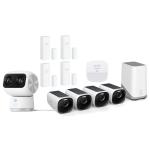 Eufy Security Premium Home Kit Include Homebase 3 / 4x EufyCam 3 (S330) / 1x Eufy Indoor Cam (S350) / 4x Eufy Entry Sensors / 1x Eufy Motion Sensor