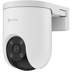 EZVIZ H8c 4G 3MP/2K Outdoor PT Smart Wired Camera with Spotlight AI-Powered Detection / Active Defense with Siren and Strobe Light / 4mm Lens