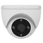 EZVIZ H4-POE 3MP/2K Outdoor Turret PoE IP Camera(2.8mm) AI-Powered Detection / Customisable Voice Notification / Active Defense with Siren and Strobe Light