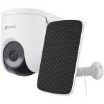 EZVIZ HB8 4G Lite kit 4MP/2K+ Outdoor Wire-Free Battery 4G PT Camera with Solar 5,200 mAh Battery/ Smart Human Motion Detection / Active Defense with Siren and Strobe Light