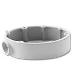 HIKVISION 302700356  1280ZJ-DM18 JUNCTION BOX, SUITS 21XX VANDAL DOMES, OUTDOOR, ALUMINIUM, 2YR