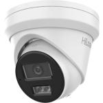 HiLook IPC-T282H-MU (2.8mm) 8MP/4K Outdoor Turret POE Camera - White With Built-in Mic