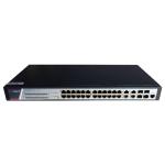 HIKVISION 301802313 Hik DS-3E2528P Fully Managed 24Gigabit POE Switch 4 SFPports