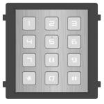 HIKVISION STAINLESS STEEL VERSION IP MODULAR INTERCOM - KEYPAD MODULE