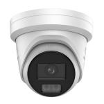 HIKVISION COLORVU3.0 2CD2347G3-LIS2UY-SL 4MP STROBE AUDIO TURRET, 2.8MM, IR30M MIC