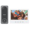 HiLook HA-KIT-A2 HILOOK Analog 4-Wire HD Video Intercom Kit with 7" Touch Monitor HD TVI Video Quality, Plug & Play, One-press to Call, One-press to One-press to Unlock the Door, Max 2 Door Stations & 3 Indoor Stations