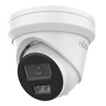 HiLook IPC-T361H-MU (4mm) 6MP/3K+ Outdoor Turret PoE Camera - White With Built-in Mic