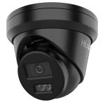 HiLook IPC-T361H-MU-BLK (2.8mm) 6MP/3K+ Outdoor Turret PoE Camera - Black With Built-in Mic