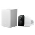 Xiaomi BW500 kit1 4MP/2K+ Outdoor Wire-Free Battery Camera with Base Station 10000mAh Rechargeable Battery / IP67 / 136° Wide Field of View / Built-in 8GB Memory
