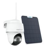 Reolink Argus PT Ultra 8MP/4K Outdoor PT Wire-Free Battery Camera with Spotlight & Solar Panel 21.6Wh Rechargeable Battery / Smart Detection / Dual-Band WiFi / Time Lapse