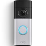 RING Wired Video Doorbell Plus (2nd Gen) 2K Hardwired - 2K Video - 3D Motion Detection with Customisable Motion Zones