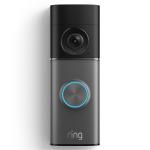 RING Wired Video Doorbell Pro (3rd Gen) 4K Hardwired - Deeper Silver - 4K Video - 3D Motion Detection with Customisable Motion Zones