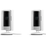 RING 2-Pack Indoor Camera (2nd Gen) - White - 1080p HD Video - Customisable Motion Detection