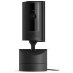 RING Pan-Tilt Indoor Camera - Black - 1080p HD Video - Customisable Motion Detection