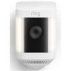 RING Spotlight Cam Plus Battery - White - 1080p HD Video - Advanced Motion Detection with Customisable Motion Zones