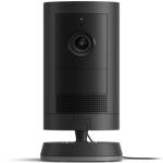 RING Outdoor Camera Plus 2K Plug-In Black - 2K Video - Advanced Motion Detection with Customisable Motion Zones
