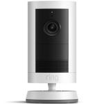 RING Outdoor Camera Plus 2K Battery White - 2K Video - Advanced Motion Detection with Customisable Motion Zones