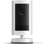 RING Outdoor Camera Plus 2K Plug-In - White - 2K Video - Advanced Motion Detection with Customisable Motion Zones